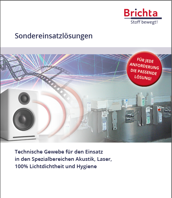 Neue Broschüre Zum Thema „Sondereinsatzlösungen“